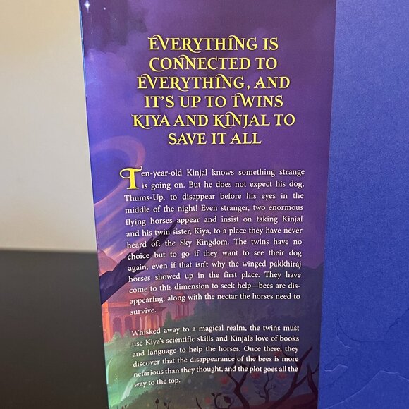 Secrets of the Sky by Sayantani DasGupta SCHOLASTIC PRESS Fantasy Magic Myth - Picture 7 of 9